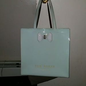 🛍Mint green Ted Baker tote bag...